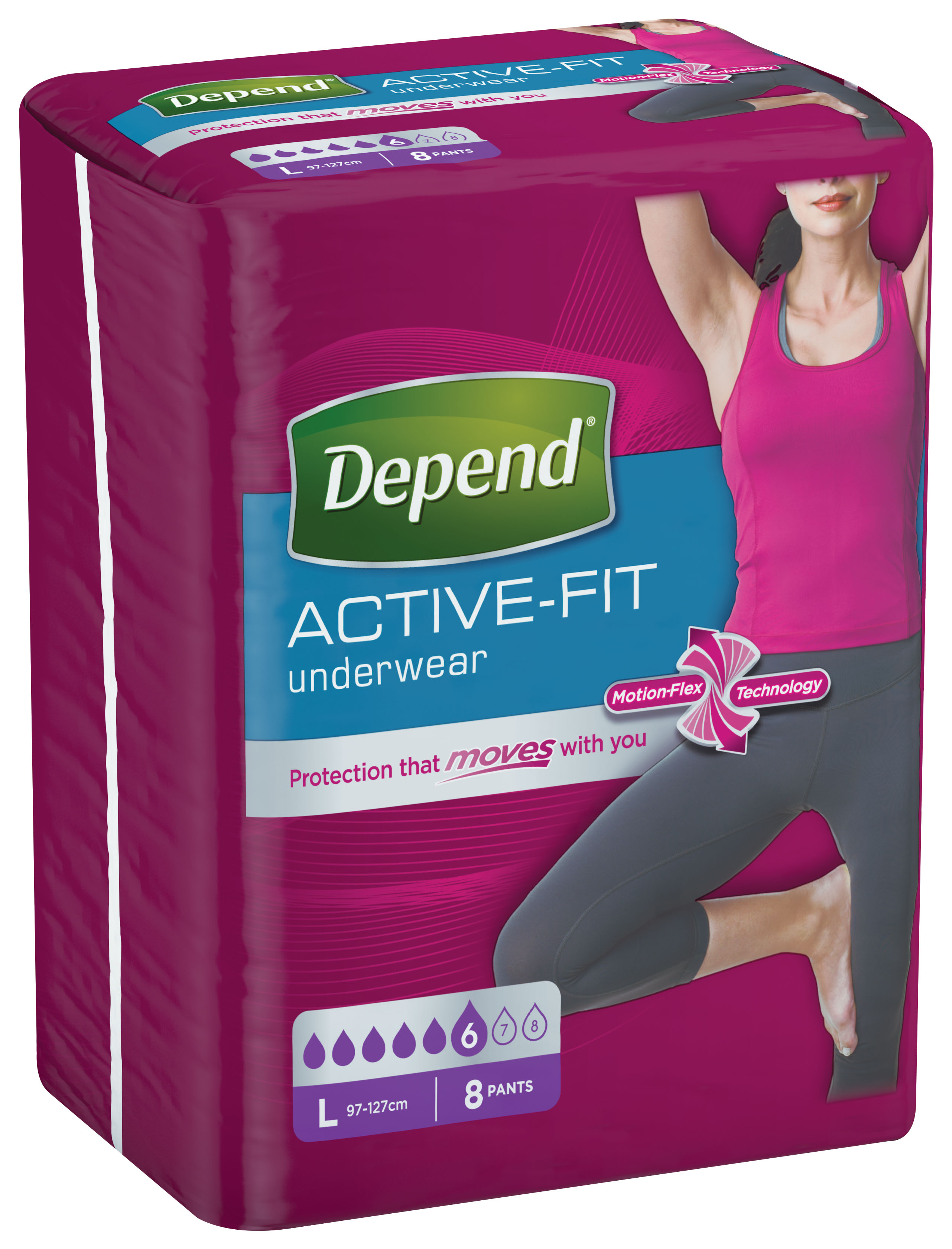 Depend Active-Fit