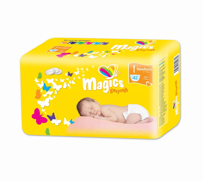 MAGICS Easysoft Newborn 2-5 kg 42 ks