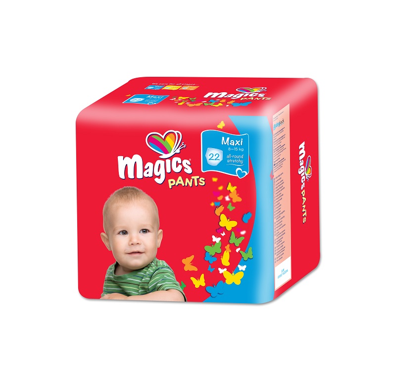 MAGICS PANTS Maxi 8-15 kg 22 ks