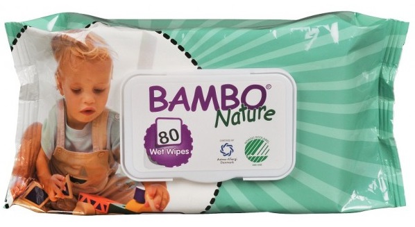 Bambo Nature vlhčené ubrousky 80 ks | Dentimedshop.cz