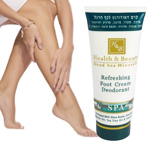 Osvěžující krém na nohy s deodorantem 100 ml