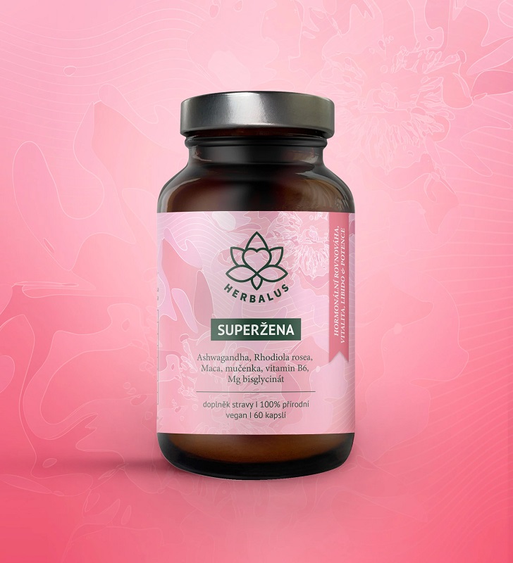 Herbalus SUPERŽENA 60 kapslí