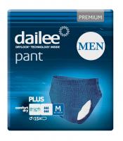 DAILEE PANT MEN Premium Plus Blue M inkontinenční navlékací kalhotky 15 ks