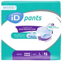 iD Pants Large Maxi inkontinenční navlékací kalhotky 10 ks