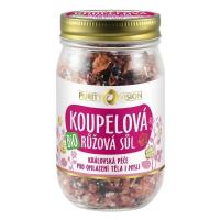 PURITY VISION Bio Růžová koupelová sůl 400 g