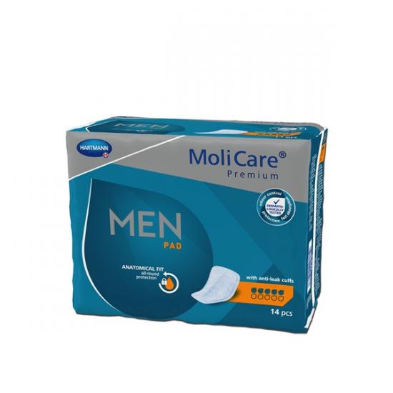 MoliCare Men 5 kapek inkontinenční vložky pro muže 14 ks