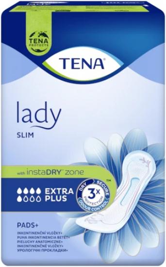 TENA Lady Slim Extra Plus inkontinenční dámské vložky 16 ks