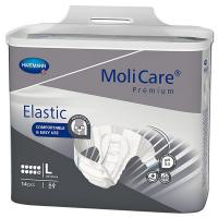 MoliCare Elastic 10 kapek inkontinenční zalepovací kalhotky L 14 ks