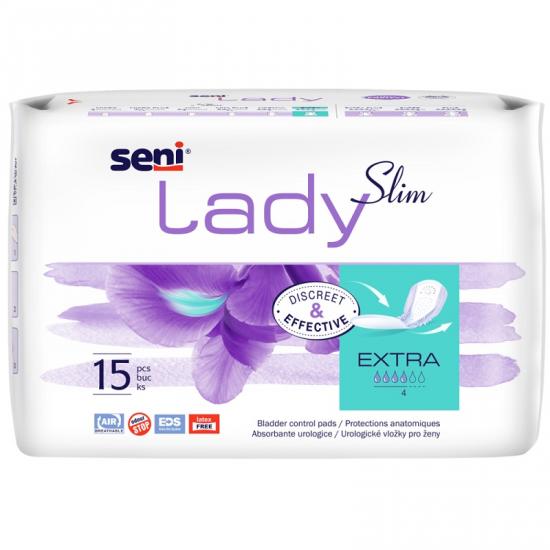 Seni Lady Slim Extra inkontinenční dámské vložky 15 ks