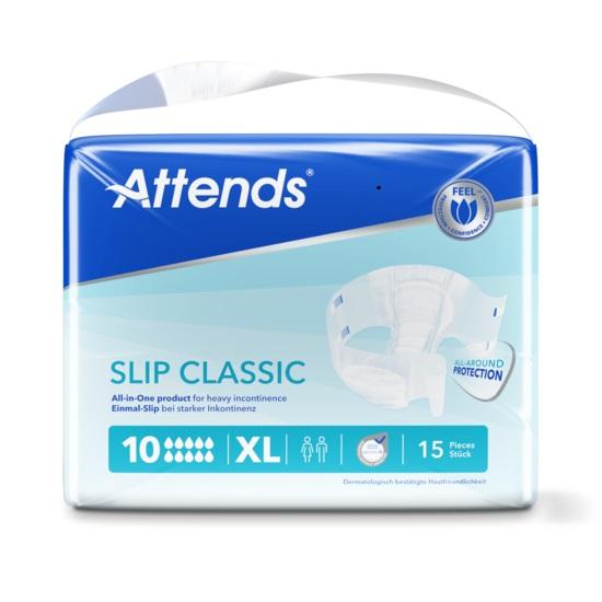 Attends Slip Classic 10 inkontinenční zalepovací kalhotky XL 15 ks