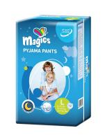 MAGICS PYJAMA PANTS L, 8-15 let (27-57 kg) 12 ks