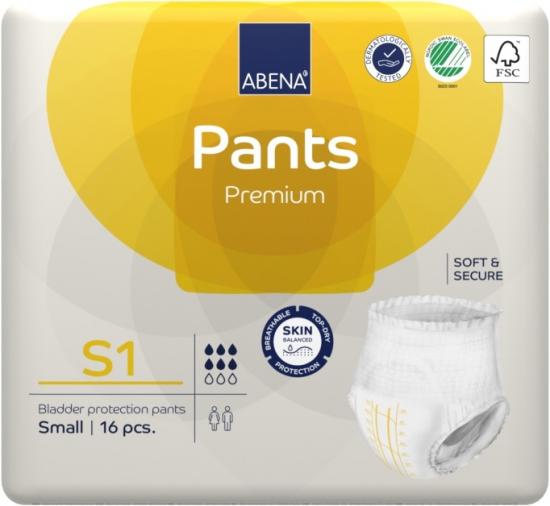 Abena Pants Premium S1 inkontinenční navlékací kalhotky 16 ks