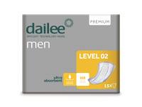 DAILEE Men Premium 2 Level inkontinenční vložky pro muže 15 ks
