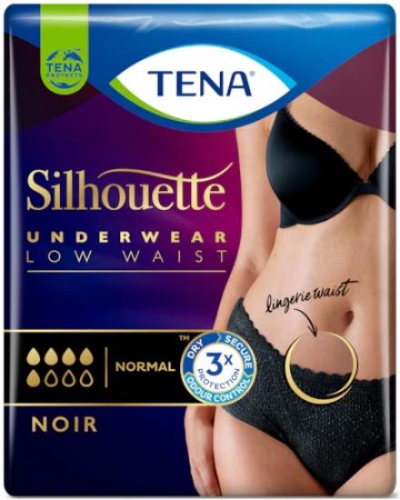TENA Silhouette Normal Noir M inkontinenční navlékací kalhotky 10 ks
