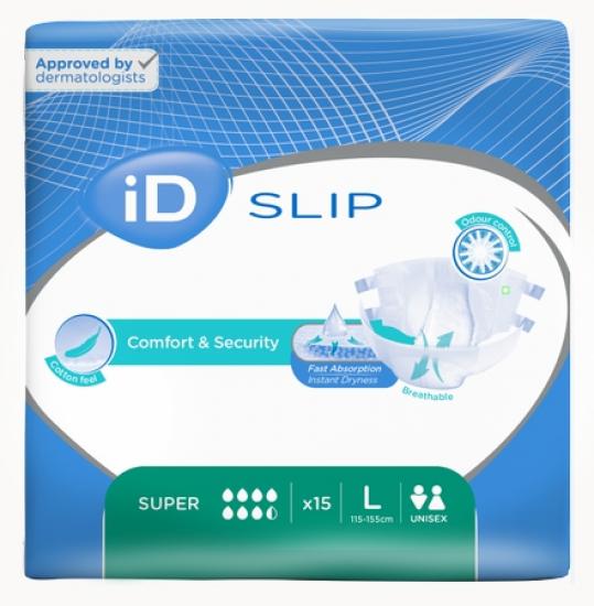 iD Slip Large Super inkontinenční zalepovací kalhotky 15 ks