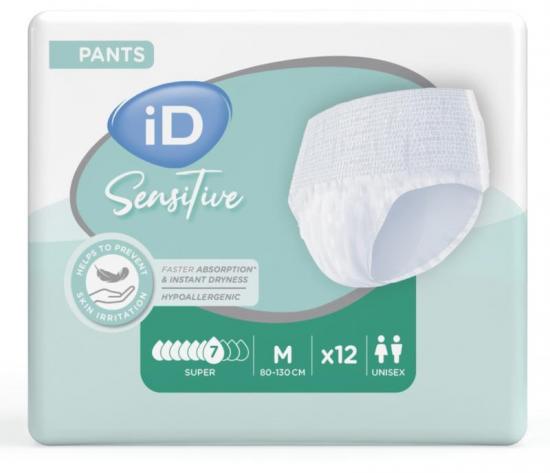 iD Pants Medium Super inkontinenční navlékací kalhotky 12 ks
