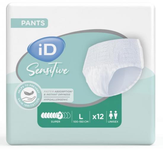 iD Pants Large Super inkontinenční navlékací kalhotky 12 ks
