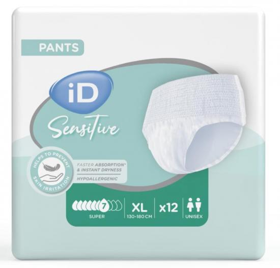 iD Pants X-Large Super inkontinenční navlékací kalhotky 12 ks