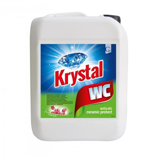 Krystal WC kyselý na keramiku s ochranou, zelený 5 l