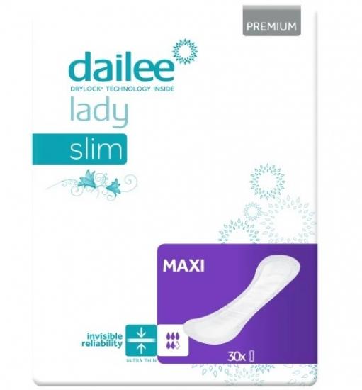 DAILEE Lady Premium Slim Maxi inkontinenční dámské vložky 30 ks