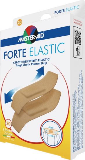 Master Aid FORTE Elastic Náplasti elastické voděodolné 20 ks 2 velikosti