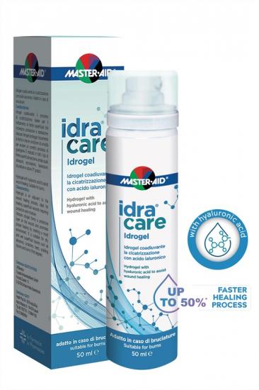 Master Aid IDRA Care Hydrofilní gel k léčbě ran a popálenin 50 ml