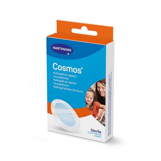 Cosmos Hydrogelové náplasti na popáleni 43x68 mm 8 ks