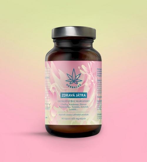 Herbalus ZDRAVÁ JÁTRA 90 tablet