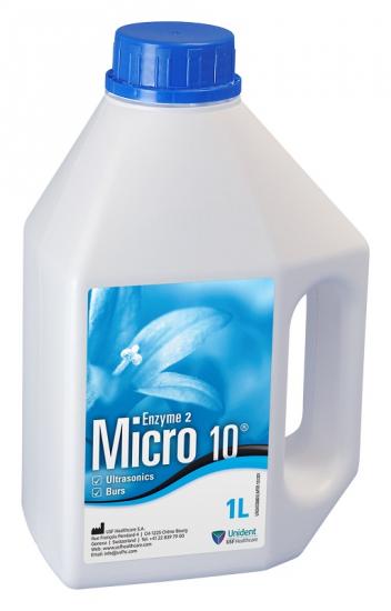 MICRO 10+ dezinfekce a čistění stomatologických a chirurgických nástrojů 1 l AKČNÍ