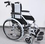 Mechanický invalidní vozík SEAL s brzdami pro doprovod
