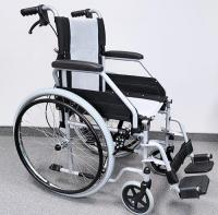 Mechanický invalidní vozík SEAL s brzdami pro doprovod