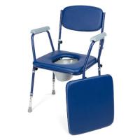 Toaletní křeslo výškově nastavitelné BLUE