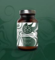 Herbalus CBD kapsle MAXI 60 kapslí (20 mg CBD v 1 kapsli)