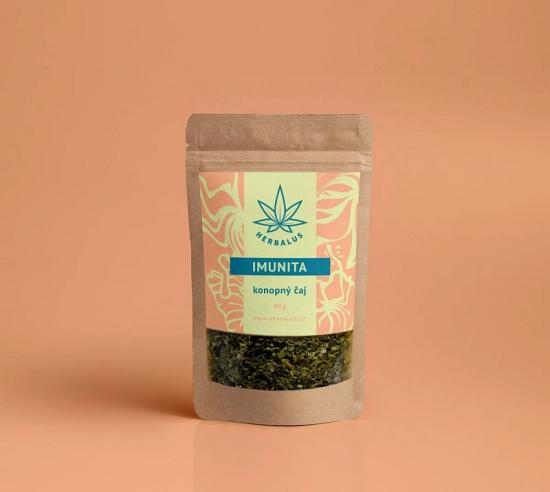 Herbalus Konopný čaj - IMUNITA 40 g