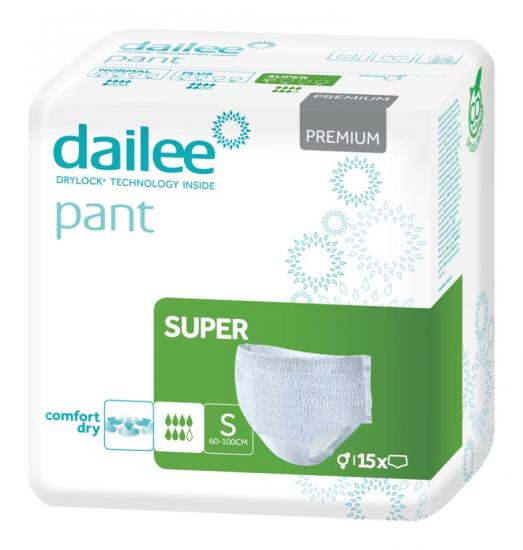 DAILEE PANT Premium Super S inkontinenční navlékací kalhotky 15 ks