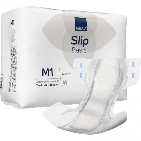 Abena Slip Basic M1 inkontinenční zalepovací kalhotky 26 ks