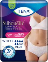TENA Silhouette Plus White M inkontinenční navlékací kalhotky 12 ks