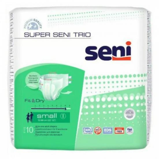 Seni Super Trio S inkontinenční zalepovací kalhotky 10 ks