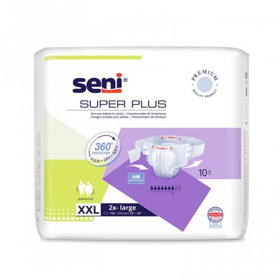 Seni Super Plus inkontinenční zalepovací kalhotky XXL 10 ks
