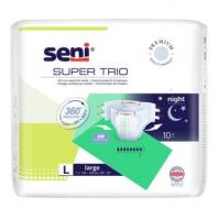 Seni Super Trio L inkontinenční zalepovací kalhotky 10 ks