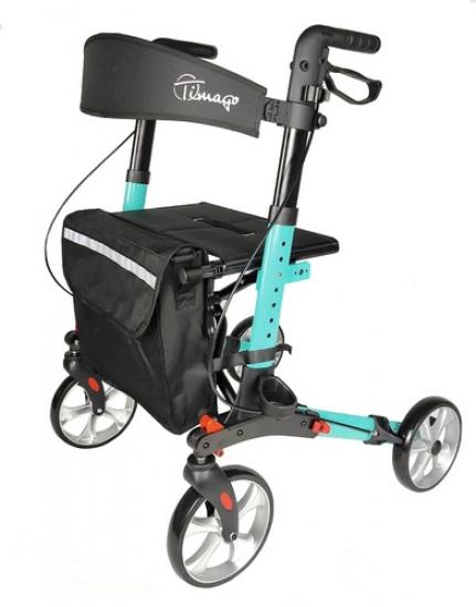 Chodítko čtyřkolové YOLA - tyrkysové