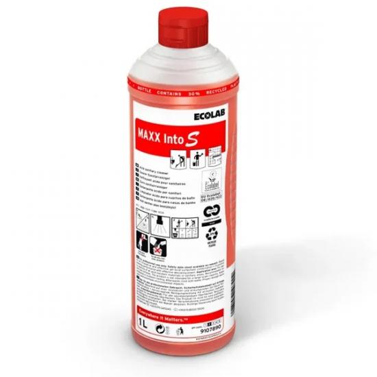 MAXX INTO S 1 l kyselý čisticí prostředek na sanitu pro denní a periodické čištění