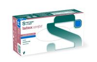 Rukavice Sentina Ivory latexové vyšetřovací rukavice S 100ks v bal.