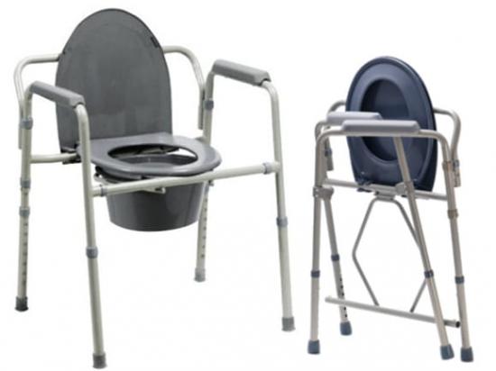 Toaletní křeslo výškově nastavitelné AR-101