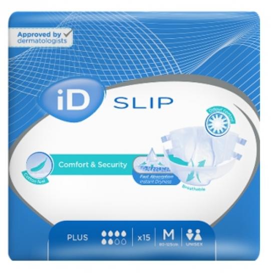 iD Slip Medium Plus inkontinenční zalepovací kalhotky 15 ks