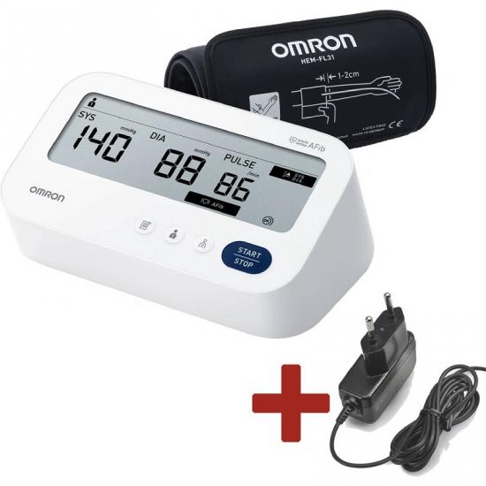 OMRON M3 Comfort s AFib digitální tonometr + síťový zdroj