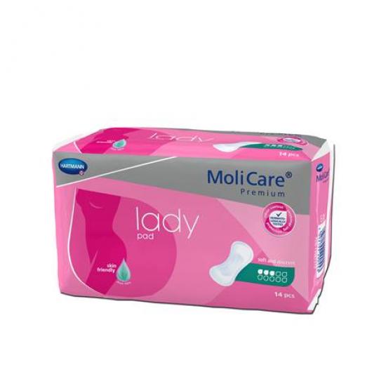 MoliCare Lady 3 kapky inkontineční dámské vložky 14 ks