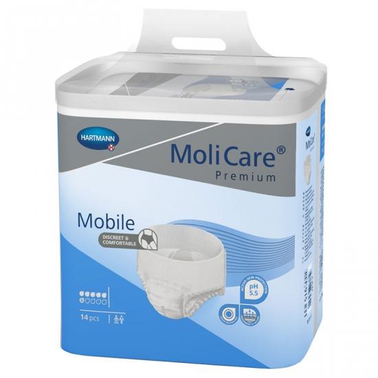 MoliCare Mobile 6 kapek inkontinenční navlékací kalhotky M 14 ks