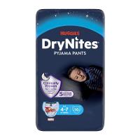 Huggies DryNites natahovací kalhotky pro chlapce 4-7 let 10 ks