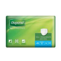 Depend Slip Normal inkontinenční zalepovací kalhotky S 15 ks